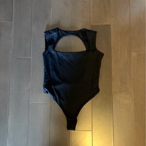 Ela Day Backless High Cut Bodysuit